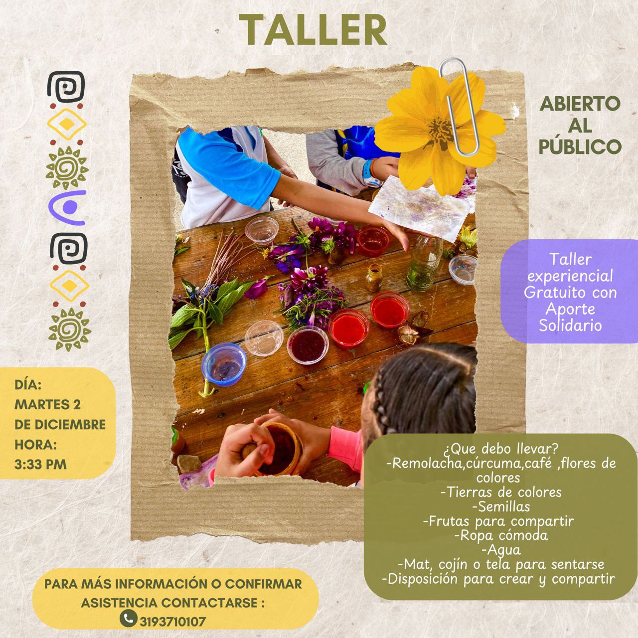 Talleres | Una invitación de Natural Mystic