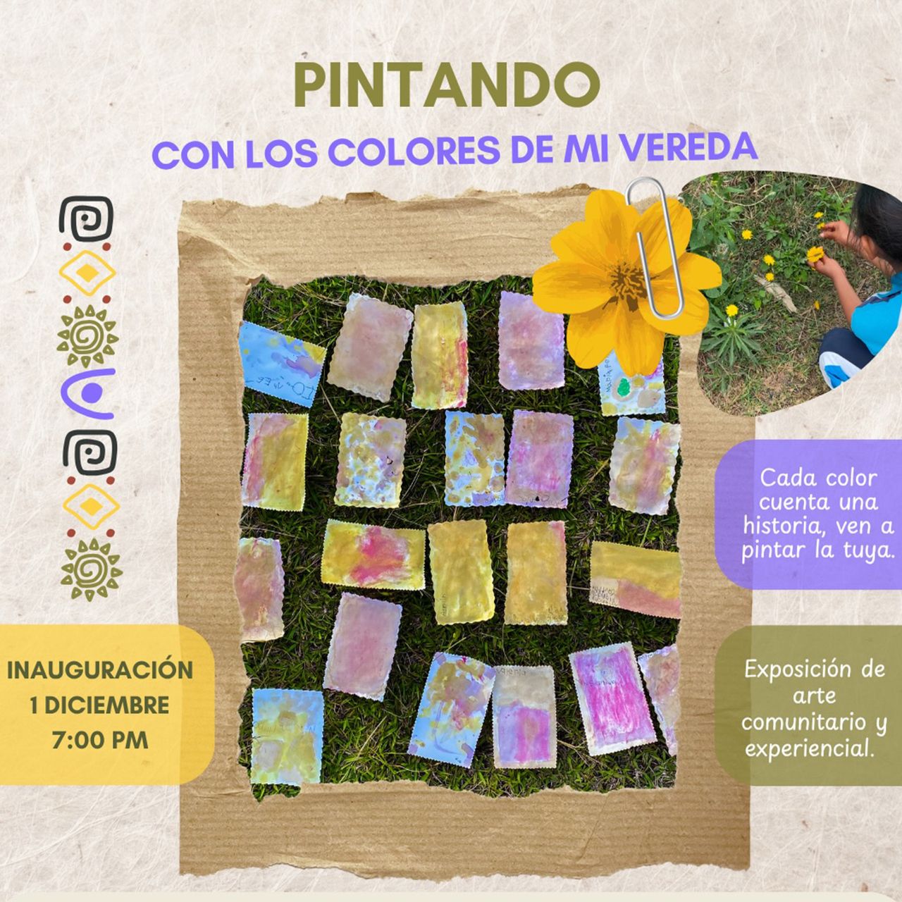 Exposición: Pintando con los colores de mi vereda